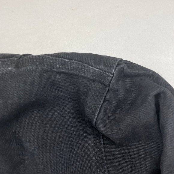 Carhartt Men's Black Sherpa Lined Zip-Up Jacket C61-BLK Size XL Tall NWT - Picture 4 of 10